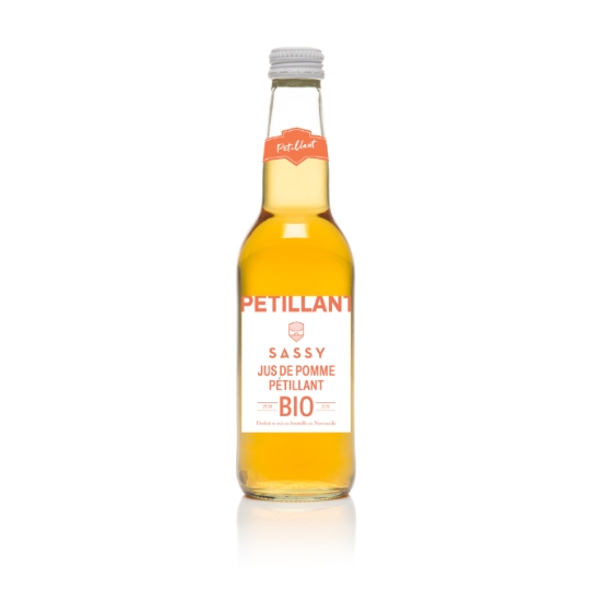 Jus De Pomme Pétillant Bio MAISON SASSY