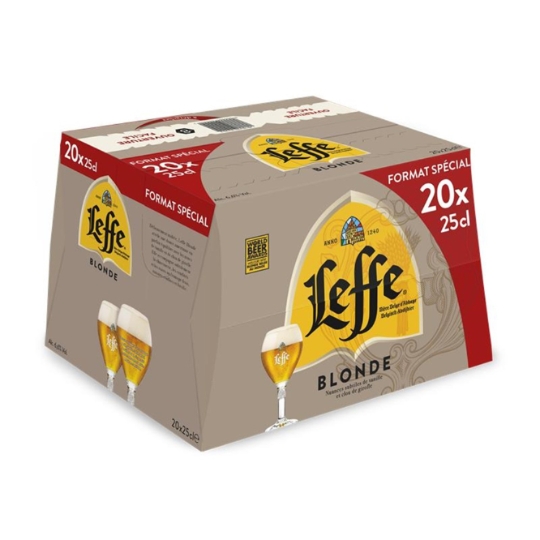 Bière Blonde D'Abbaye 6,6% LEFFE