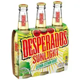 Bière Aromatisée Citron et Citron Vert Sunlight 4% DESPERADOS