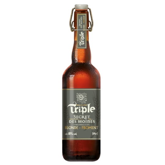 Bière Blonde Triple Grand Cru 8% SECRET DES MOINES