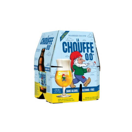 Bière Sans Alcool Blonde Belge 0,0% LA CHOUFFE