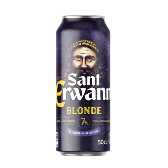 Bière Blonde 7% SANT ERWANN