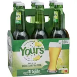 Bière Saveur  Mojito Sans Alcool 0,0% YOURS