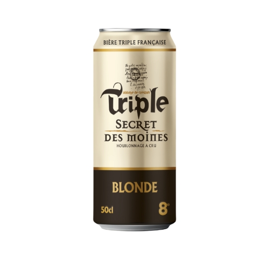 Bière Blonde Triple 8% SECRET DES MOINES