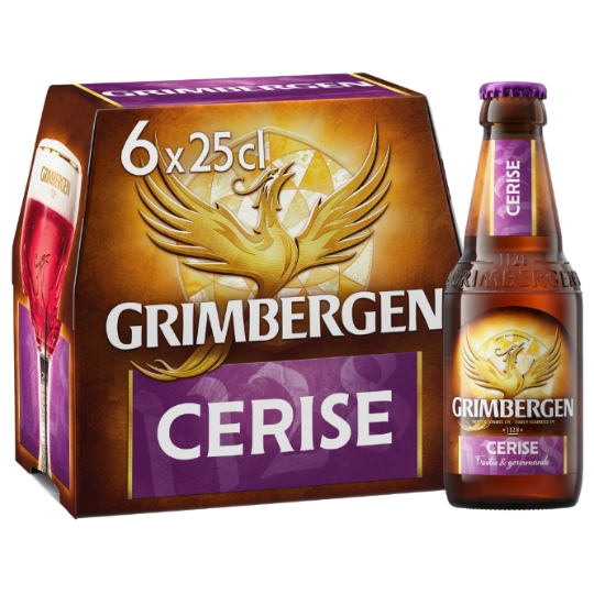 Bière d'Abbaye Aromatisée à la Cerise 6% GRIMBERGEN