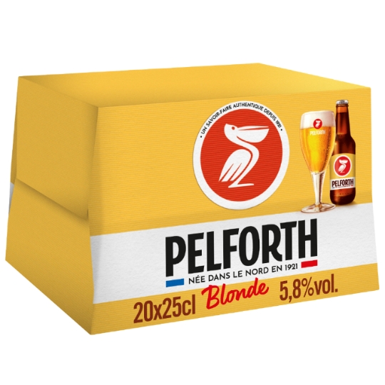 Bière Blonde 5,8% PELFORTH