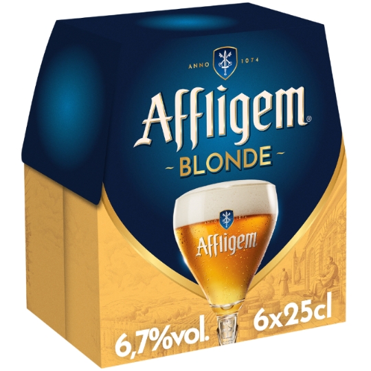 Bière Blonde D'Abbaye 6,7% AFFLIGEM