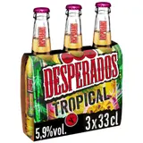 Bière Aromatisée au Spiritueux, Fruit de la Passion, Citron Vert, Tropical 5,9% DESPERADOS