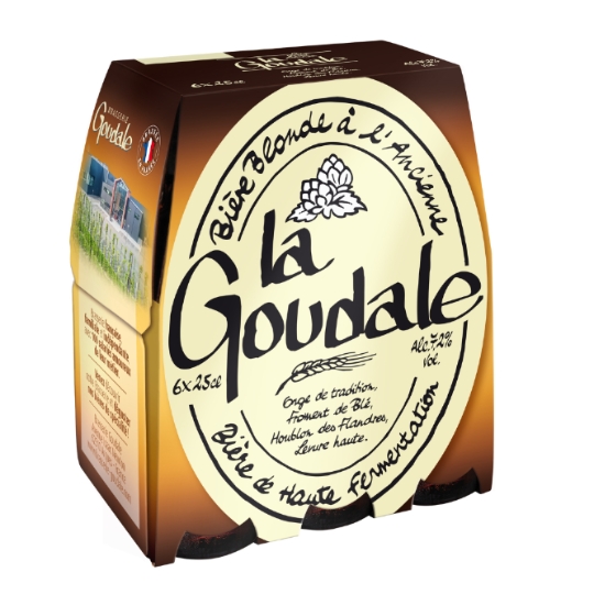Bière Blonde à l'Ancienne 7,2% LA GOUDALE