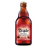 Bière Rouge Aromatisée Cerise Intense 8% TRIPLE SECRET DES MOINES