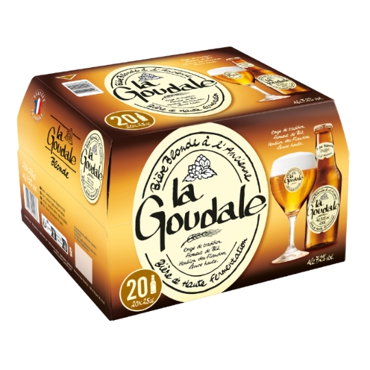 Bière Blonde à l'Ancienne 7,2% LA GOUDALE