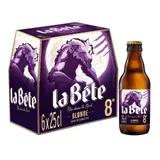 Bière Blonde 8% LA BETE