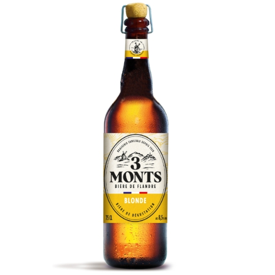 Bière Blonde de Dégustation 8,5% 3 MONTS