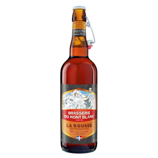 Bière Ambrée La Rousse 6,5% MONT BLANC