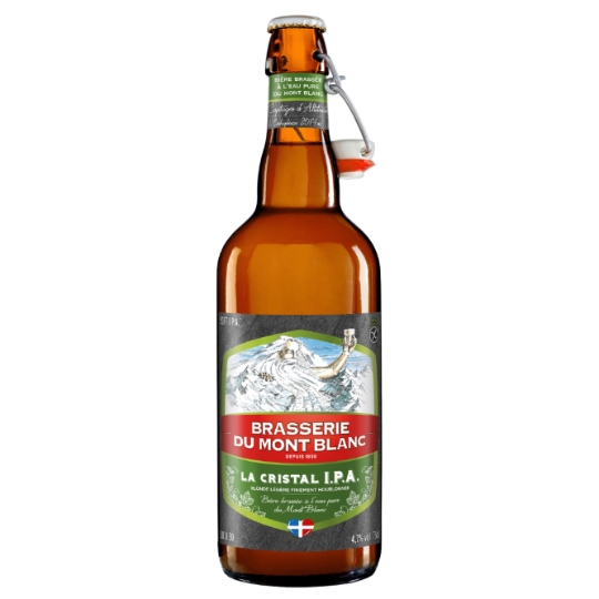 Bière La Cristal IPA 4,7% MONT BLANC