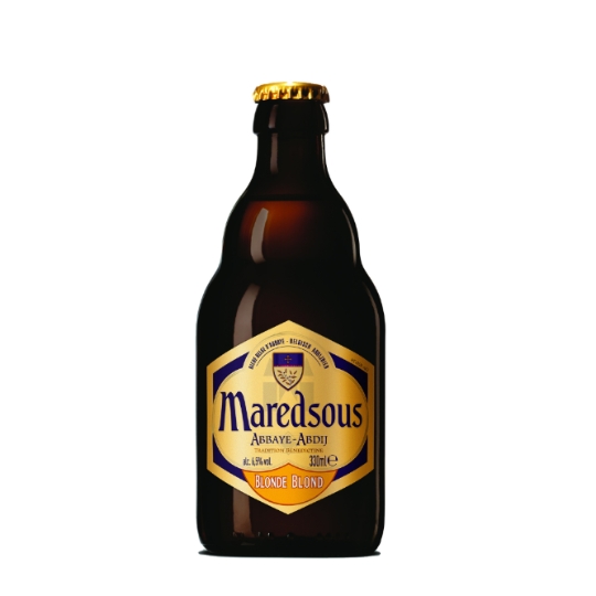 Bière Blonde D'Abbaye Belge 6,5% MAREDSOUS