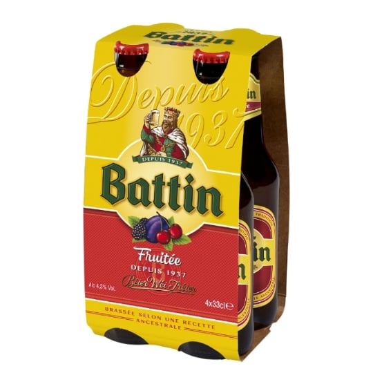 Bière Fruitée 4,3% BATTIN