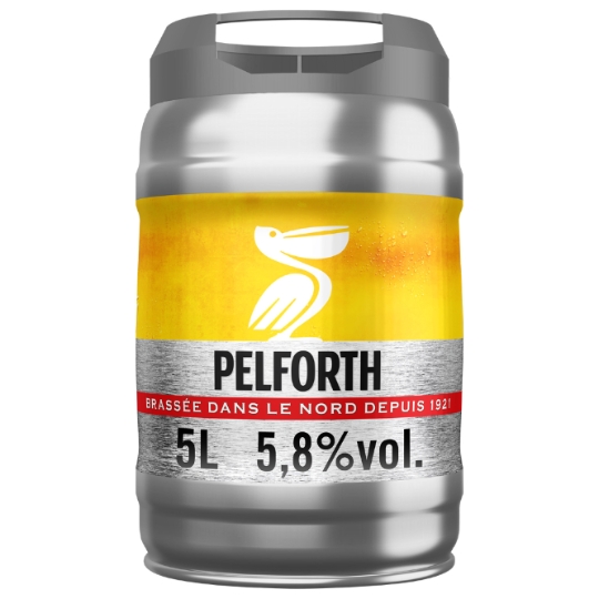 Bière Blonde 5,8% PELFORTH
