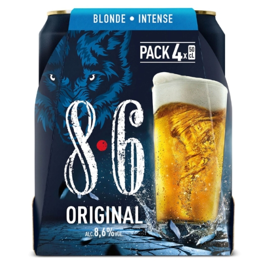 Bière Blonde Intense Original 8,6% 8.6