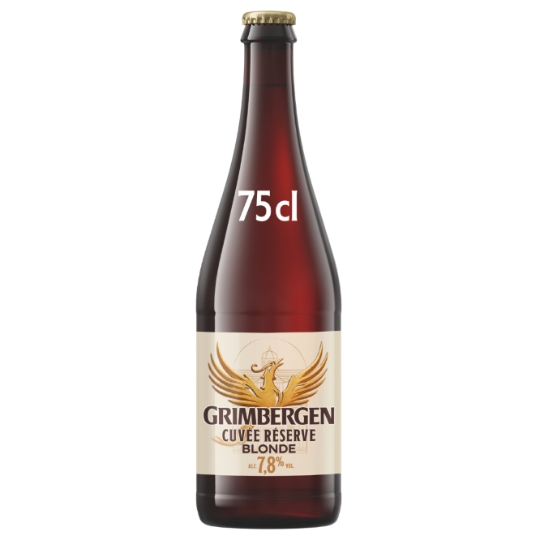 Bière Blonde 7,8% Cuvée Réserve GRIMBERGEN
