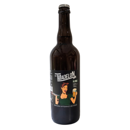 Bière Blonde Artisanale des Vosges 5,5% LA MADELON