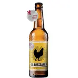 Bière Blonde fièrement brassée en bresse LA BRESSANE