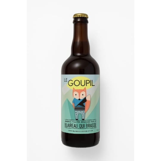 Bière Ambrée Maltée 4,6% LE BLAIREAU