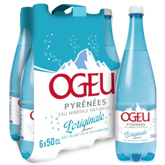 Eau Minérale Naturelle Gazeuse l'Originale OGEU