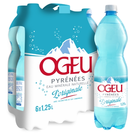 Eau Minérale Naturelle Gazeuse l'Originale OGEU
