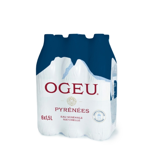Eau Minérale Naturelle Plate OGEU