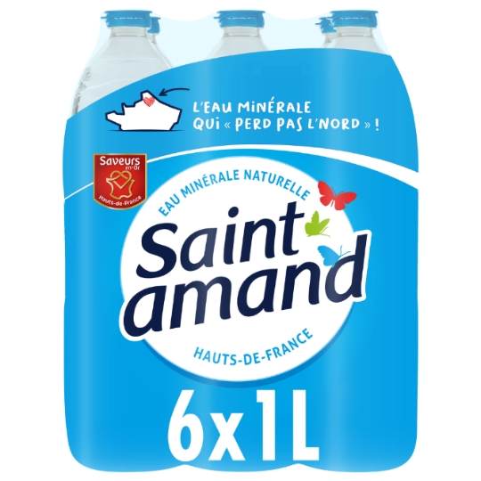Eau Minérale Naturelle Plate SAINT AMAND