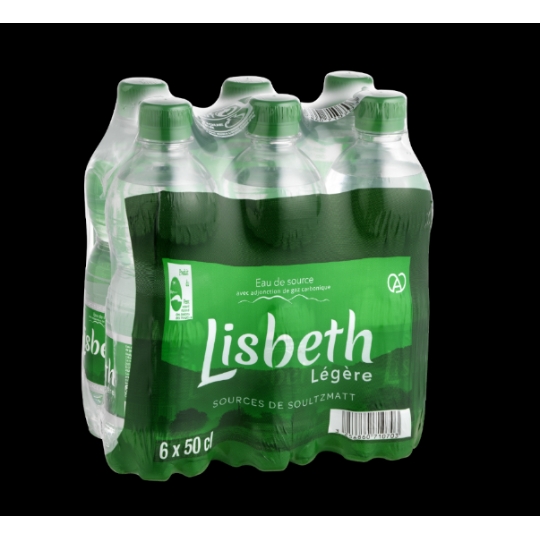 Eau Gazeuse Légère de Source LISBETH