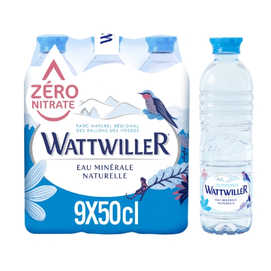 Eau Minérale Naturelle Plate WATTWILLER