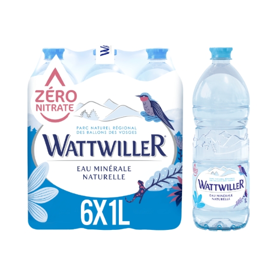 Eau Minérale Naturelle Plate WATTWILLER
