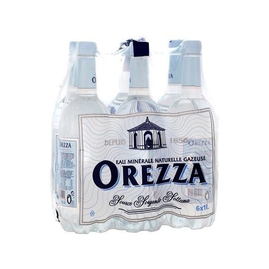 Eau Minérale Naturelle Gazeuse OREZZA