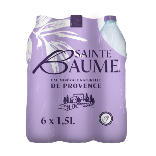 Eau Minérale Naturelle Plate SAINTE BAUME