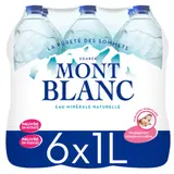 Eau Minérale Naturelle Plate MONT BLANC