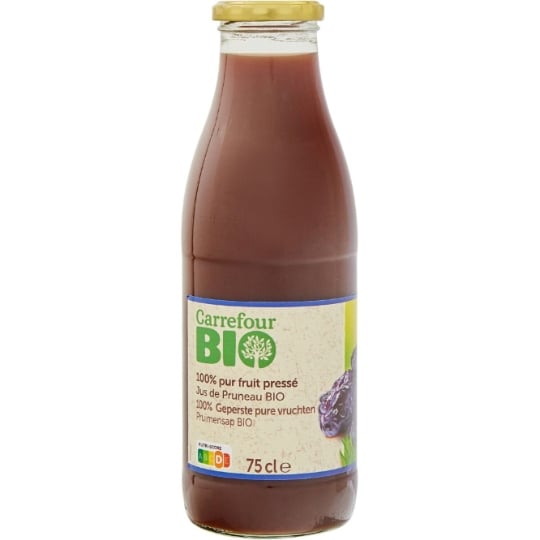 Jus de Pruneaux  Pur Fruit Bio CARREFOUR BIO