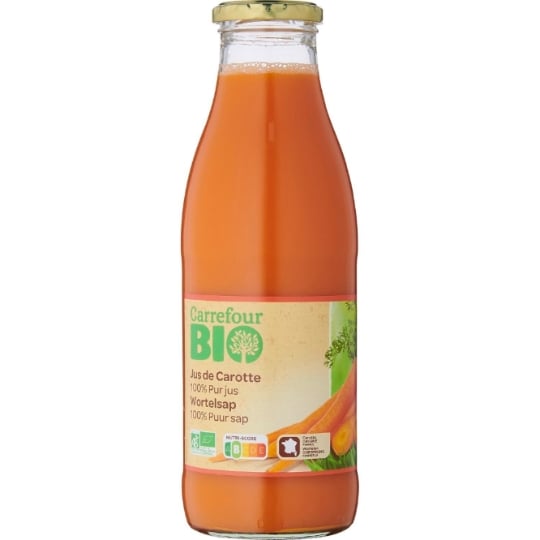 Jus de Carotte Pur Jus Bio CARREFOUR BIO