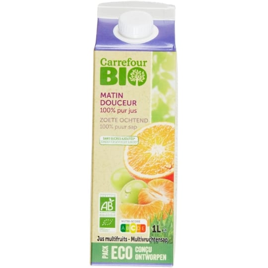 Jus de Fruits Matin Douceur Bio CARREFOUR BIO