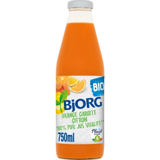 Jus bio Carotte vitalité BJORG