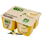 Crème dessert vanille CARREFOUR BIO