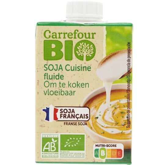 Soja  cuisine Bio CARREFOUR BIO