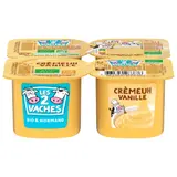 Crème dessert  vanille Bio LES 2 VACHES