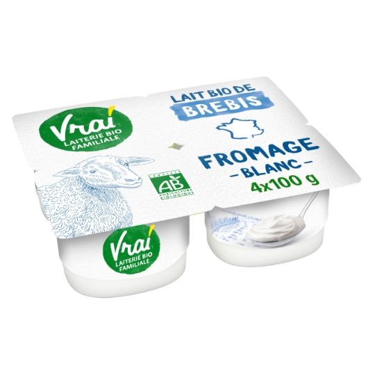 Dessert Fromage Blanc Bio TRUE