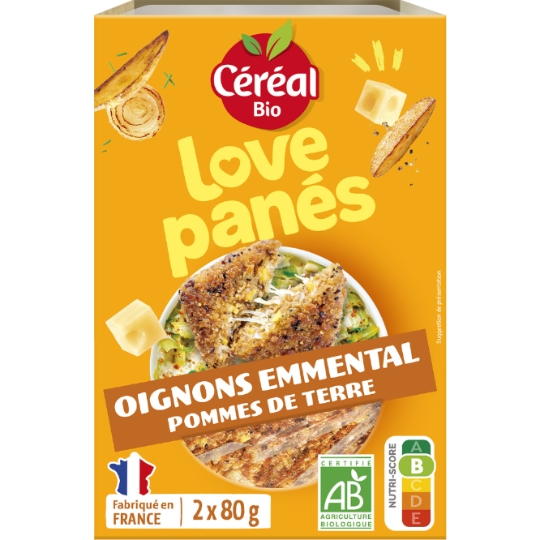 Délices Panés Pommes de Terre, Oignons, Emmental Bio CEREAL BIO FRAIS