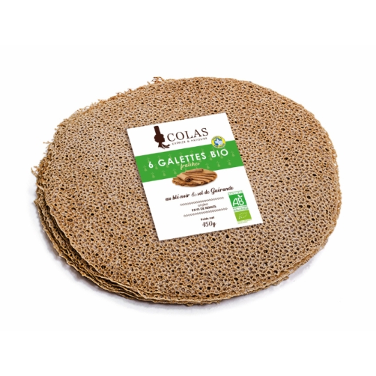 Galettes bio CREPERIE COLAS