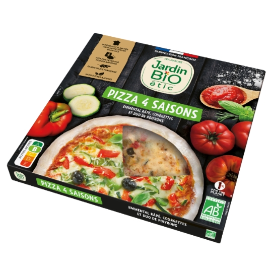 Pizza 4 saisons JARDIN BIO'LOGIQUE