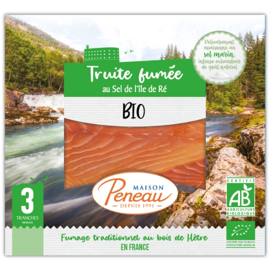 Truite fumée Bio PENEAU