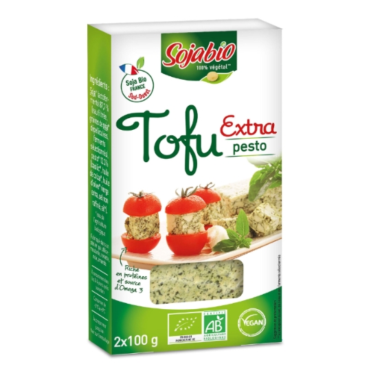 Tofu extra pesto Bio  SOJABIO